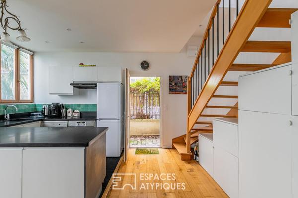 Duplex de charme dans un ancien atelier proche Nation