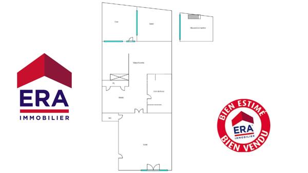 Appartement + Local 3 pièces à Marseille -  Conception / Camas