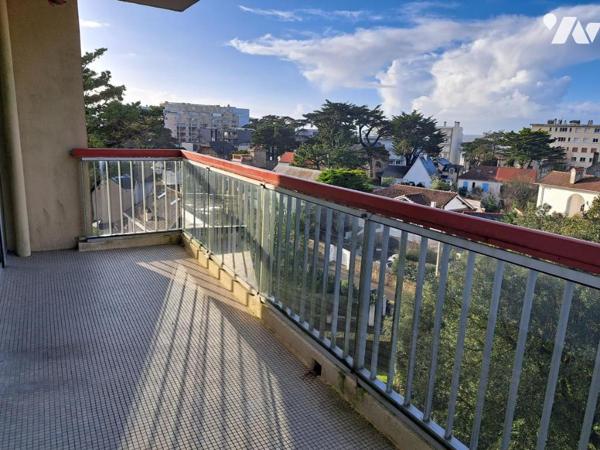 PORNICHET CENTRE TRIANGLE D'OR PLAGE, COMMERCES ET GARE A PIED - APPARTEMENT T3