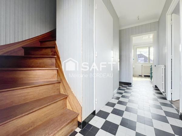 Maison 4 chambres, commerces et écoles à pied