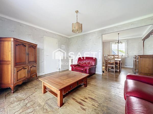 Maison 4 chambres, commerces et écoles à pied