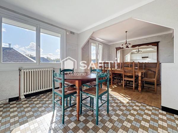 Maison 4 chambres, commerces et écoles à pied