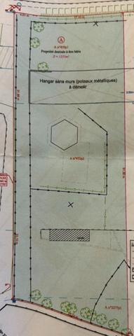 Terrain 1255 m²  cadre de vie unique à la campagne
