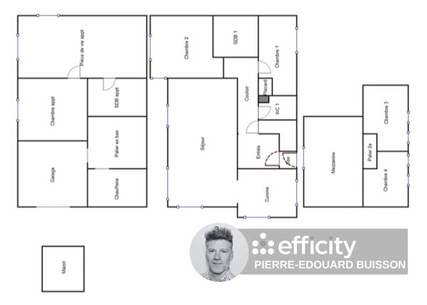 Maison
         6 pièces
        - 174 m² Bien prestige 850 000 € *