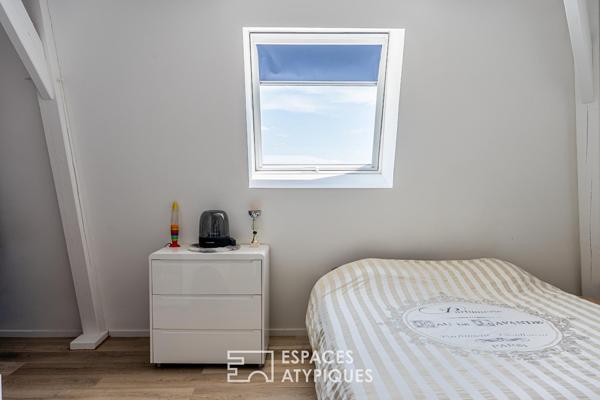 Une maison moderne au panorama préservé