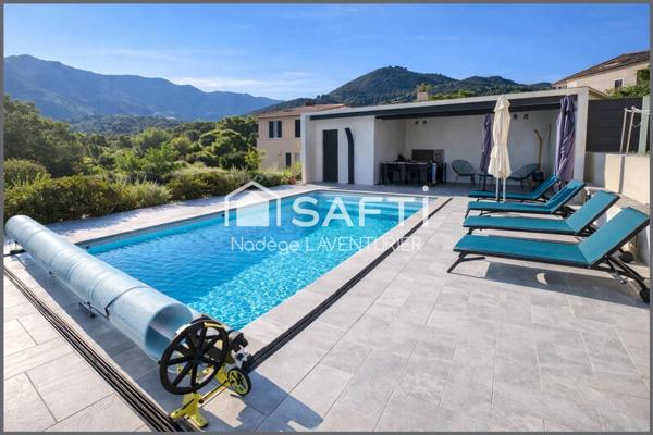 Villa T5 avec piscine et garage proche Ajaccio