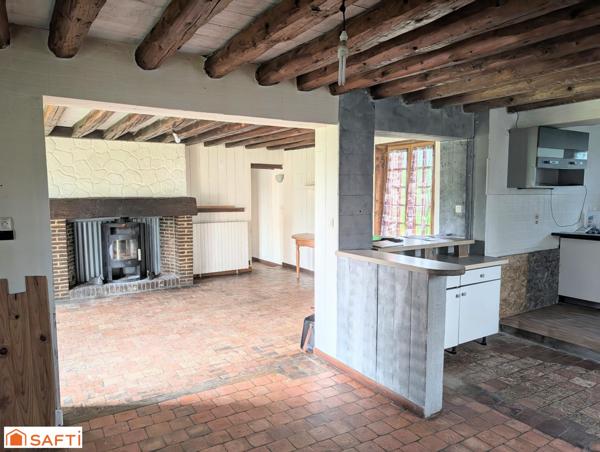 Proche de l'Aigle et à 1h30 de Paris : Maison familiale avec jardin arboré et fleuri