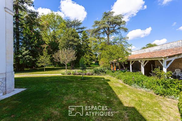 Logis du XIXe dans la capitale du Marais poitevin