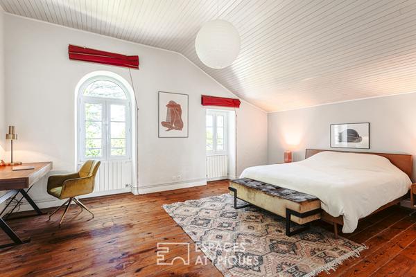 Logis du XIXe dans la capitale du Marais poitevin