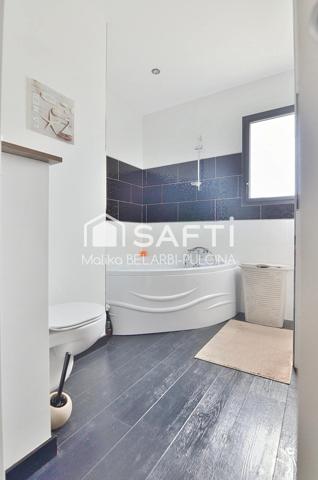 Plain-pied récent 3 chambres + bureau – Parfait état