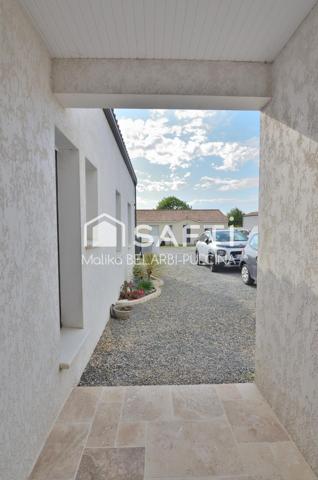 Plain-pied récent 3 chambres + bureau – Parfait état