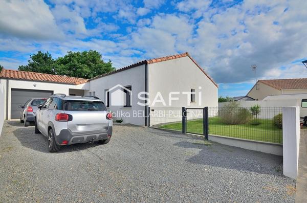 Plain-pied récent 3 chambres + bureau – Parfait état