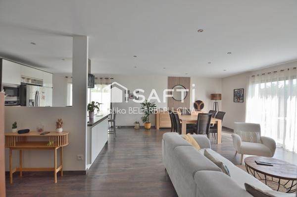 Plain-pied récent 3 chambres + bureau – Parfait état