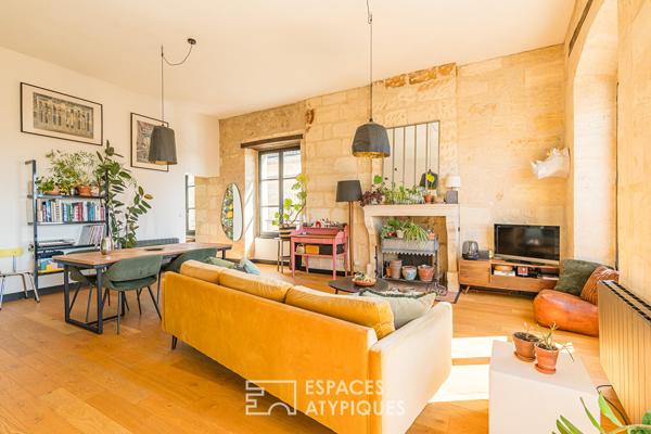 Le duplex de caractère avec vue sur les quais