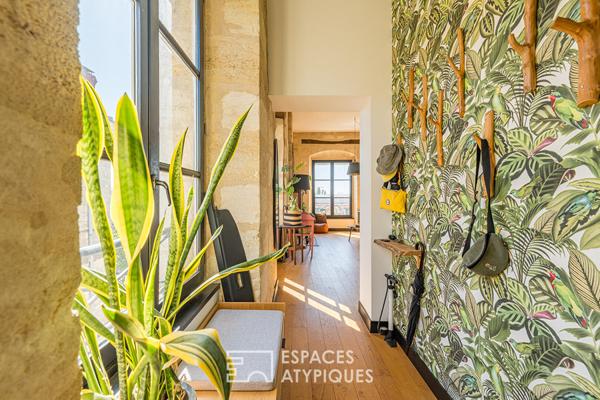 Le duplex de caractère avec vue sur les quais
