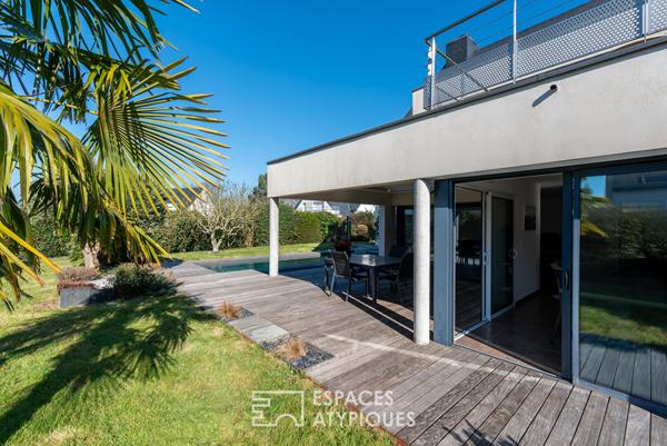 villa familiale avec piscine à Bruz