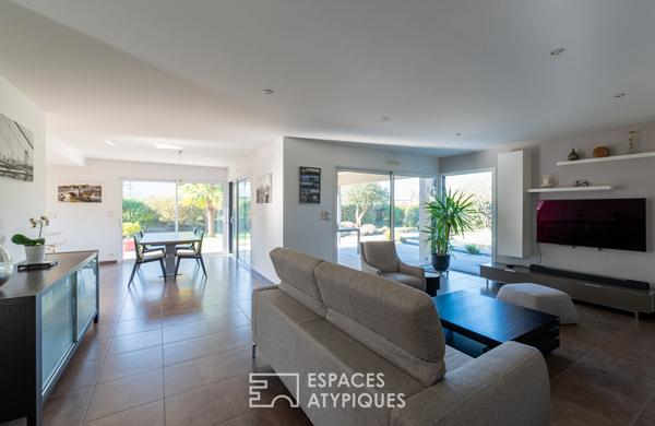 villa familiale avec piscine à Bruz