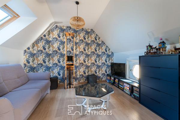 villa familiale avec piscine à Bruz