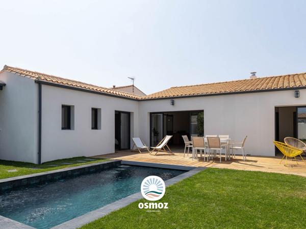 Magnifique maison type 4 avec jardin, piscine et garage !