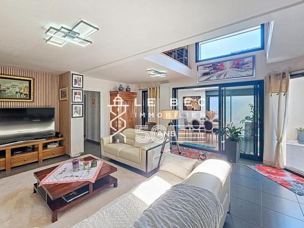 RIANTEC : Maison contemporaine avec 3 chambres et vie de plain-pied