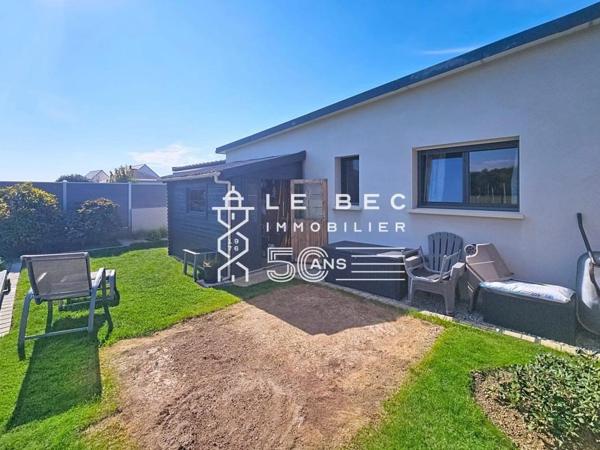 RIANTEC : Maison contemporaine avec 3 chambres et vie de plain-pied