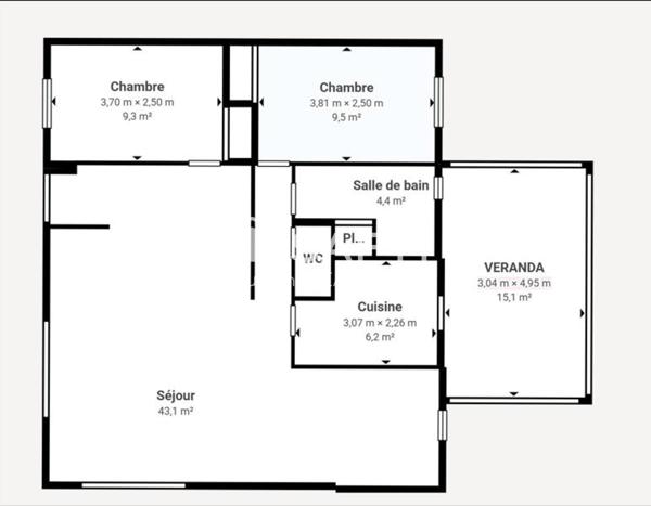 Maison de plain pied