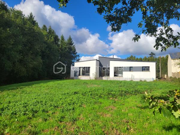 Vous recherchez une maison spacieuse, au calme, avec un grand terrain et un accès pratique aux bassins d’emploi ? Cette maison située à Laurenan pourrait bien vous séduire !

Un cadre de vie privilégié :
Implantée dans un environnement rural agréable, sans être en bord de route et sans vis-à-vis, cette maison bénéficie d’une belle vue dégagée sur la campagne. Avec son terrain de 4 840 m², vous profiterez d’espace, de tranquillité et d’un extérieur propice à de nombreux projets, avec la possibilité d’y aménager une piscine.

Une localisation pratique au quotidien : 5 à 8 minutes de Plémet et Gomené où se trouve : magasins alimentaires, pharmacie, médecins, kinés, maison de santé, boulangeries, banques, coiffeurs, restaurants, stations services, écoles primaires et deux collèges. La proximité de la RN164 facilite les trajets vers les principaux bassins d'emploi de Bretagne comme Loudéac, Le Mené, Merdrignac, St Méen entre 10 et 25 minutes et Rennes à 50 minutes.

Avec ses 133 m² habitables, cette maison offre de beaux volumes et un agencement pensé pour la vie de famille.

Vous découvrirez :
Une vaste pièce de vie de plus de 50 m², réunissant salon, séjour et cuisine ouverte.
4 chambres, dont une suite parentale avec dressing et espace prévu pour une future salle d’eau.
Une salle de bains dont les finitions restent à terminer.
Un garage de 27 m² pratique pour stationner, bricoler ou stocker.

La maison est moderne et déjà confortable. Il vous restera à apporter votre touche personnelle, notamment en réalisant la salle d’eau de la suite parentale, en terminant la salle de bains et décorer les chambres selon vos envies.

Des équipements appréciables
Cuisine équipée et aménagée
Poêle à granulés côté salle à manger
Assainissement individuel conforme.

Les atouts qui font la différence
133 m² habitables.
Terrain de 4 840 m².
4 chambres.
Pièce de vie de plus de 50 m².
Garage de 27 m².
Aucun vis-à-vis.
Vue sur la campagne.
Terrain piscinable.
Environnement calme et accès pratique aux commodités et aux axes routiers.

Une maison idéale pour celles et ceux qui souhaitent profiter de l’espace et de la tranquillité de la campagne, sans renoncer à la praticité du quotidien.
