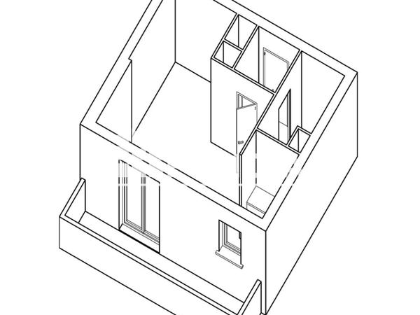 Location Studio 31.05 m² - 26 RUE FELIX ESCLANGON Grenoble 38000
