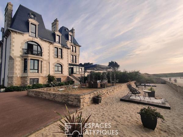 Demeure de prestige vue mer avec accès privé à la plage