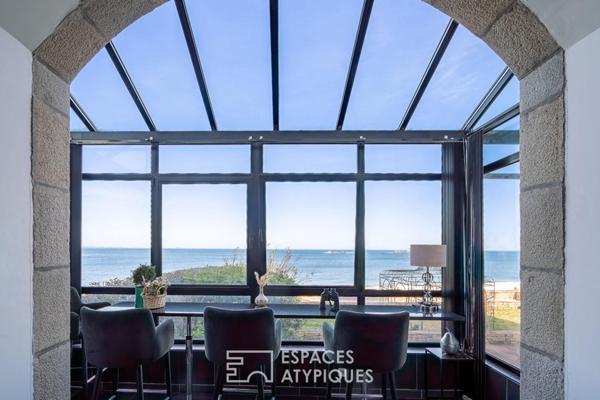 Demeure de prestige vue mer avec accès privé à la plage