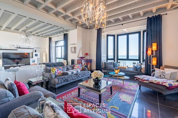 Demeure de prestige vue mer avec accès privé à la plage