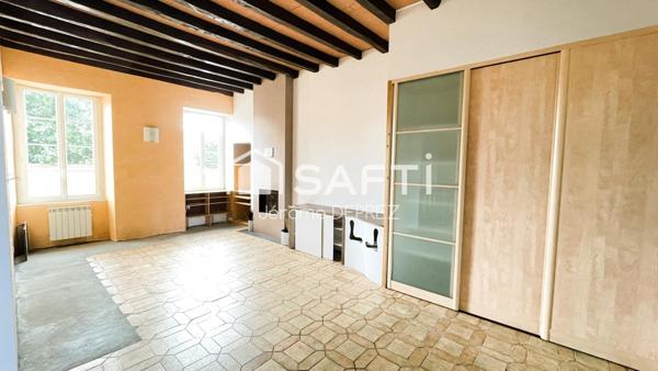 Maison 4 chambres avec un fort potentiel