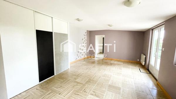 Maison 4 chambres avec un fort potentiel