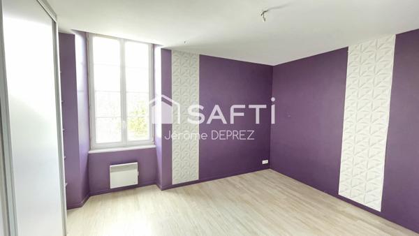 Maison 4 chambres avec un fort potentiel