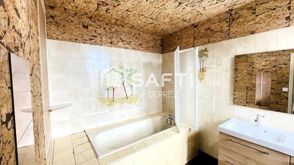 Maison 4 chambres avec un fort potentiel