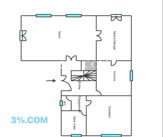 Maison 7 pièce(s) 4 chambre(s) 147 m²