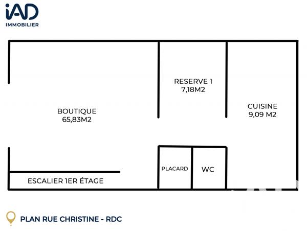 Habillement, Textile​ à vendre 135 m² Cherbourg-en-Cotentin
