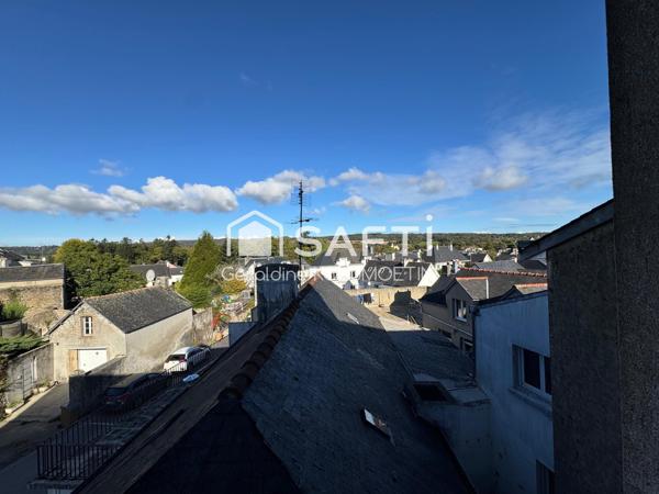 GOURIN CENTRE – Maison 3 chambres avec grenier