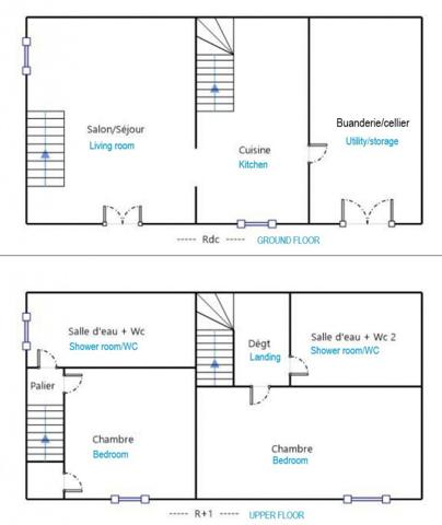 MAISON EN PIERRES AVEC ATELIER DANS VILLAGE TRANQUIL PRISE
