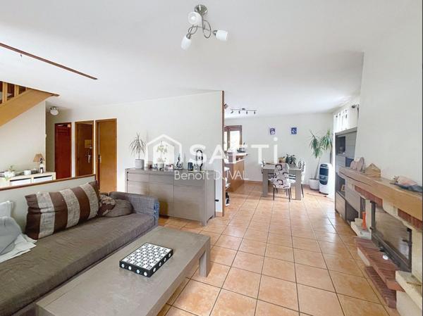 Maison individuelle 4 chambres - jardin - garage