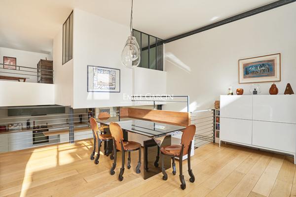 A vendre - appartement  atelier loft "Esprit maison"- 75018 Paris - Lepic-Caulaincourt