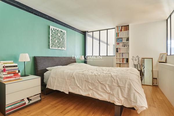 A vendre - appartement  atelier loft "Esprit maison"- 75018 Paris - Lepic-Caulaincourt