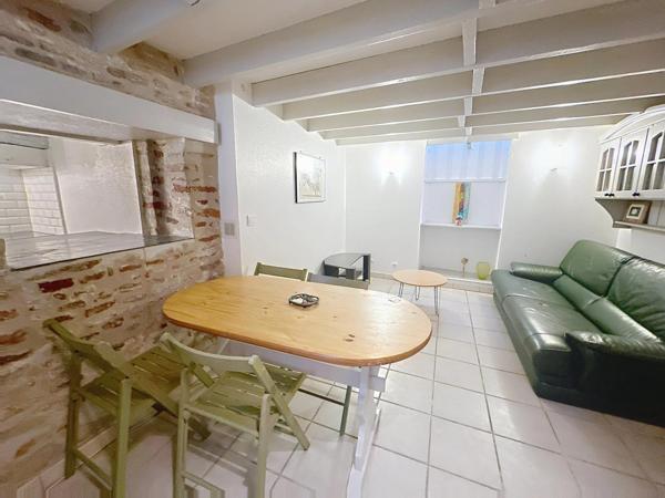 Appartement T2 en duplex centre ville au rez- de -chaussée