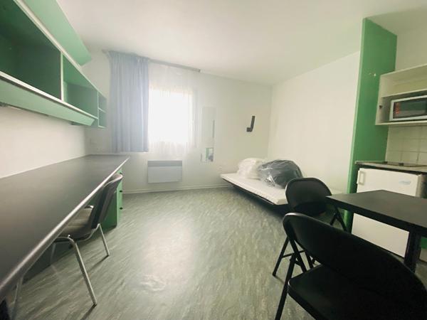 Location appartement près de VANDOEUVRE LES NANCY - 1 pièce(s) - 19 m² - 420 €/mois