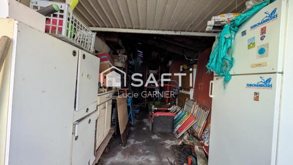 Le Grau-d’Agde – À 500 m des plages, maison avec garage à rénover sur terrain de 800 m²