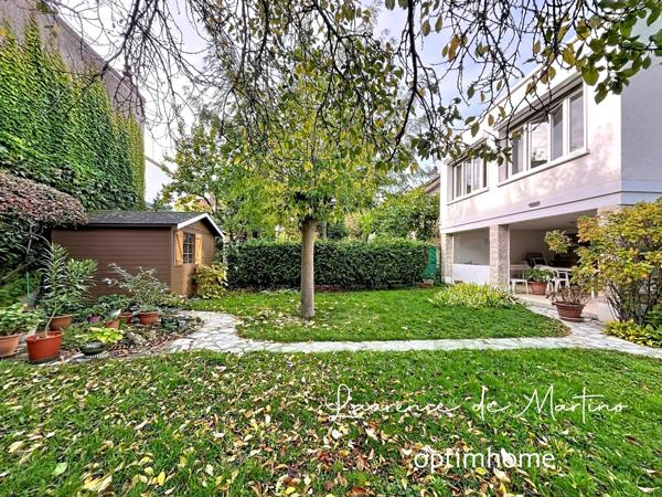 Maison familiale avec terrasse, jardin et garage double – à 10 min du RER Nanterre-Ville