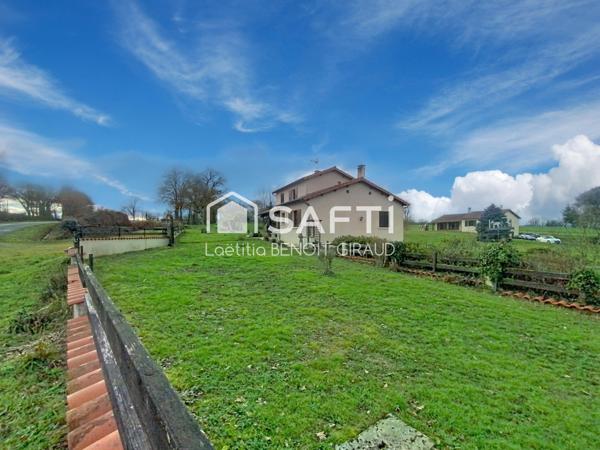 Maison avec terrain au fort potentiel à Chabrac