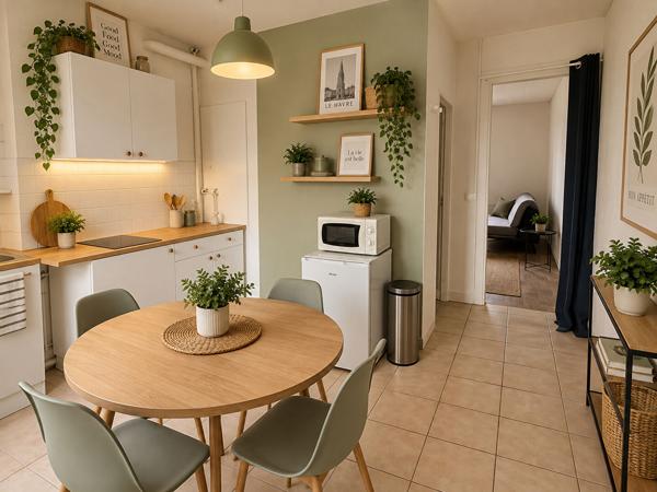 STUDIO F1 LE HAVRE meublé 31 m2