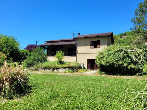 Maison de 3 chambres sur sous-sol intégral à Montaigu de Quercy