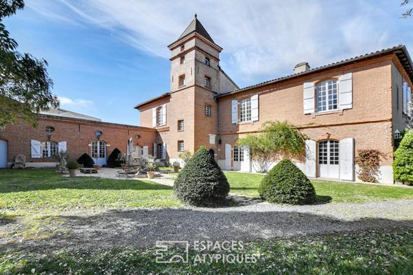 Propriété de caractère et ses gîtes à proximité de Toulouse